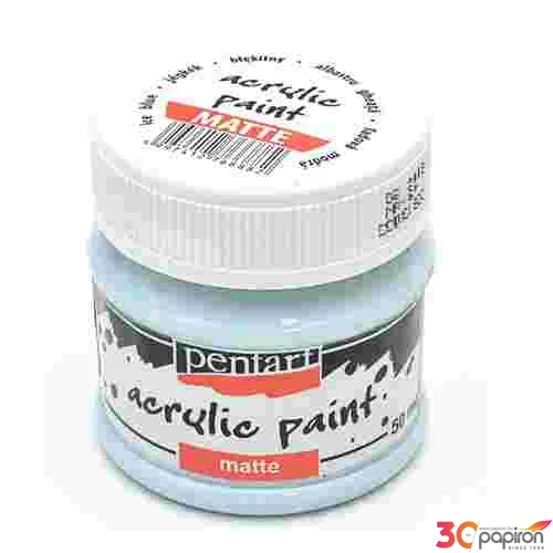 Akrilfesték matt 50ml Pentart jégkék 6688