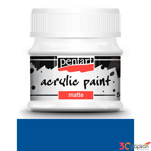 Akrilfesték matt 50ml Pentart kék - 6653