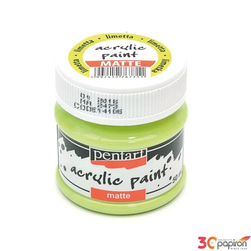 Akrilfesték matt 50ml Pentart limetta 6771