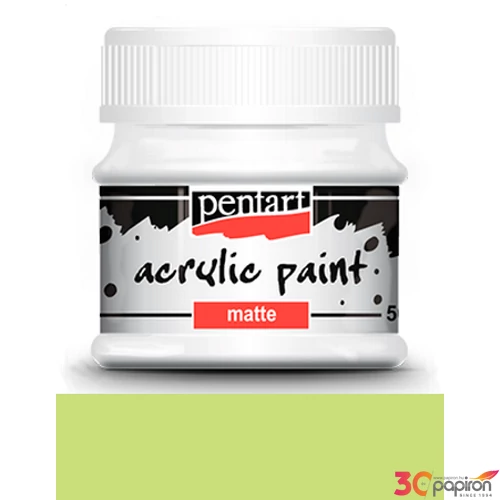 Akrilfesték matt 50ml Pentart limezöld - 6671