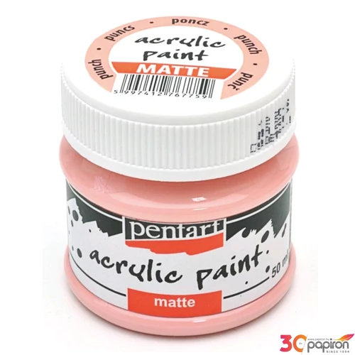 Akrilfesték matt 50ml Pentart puncs 6775
