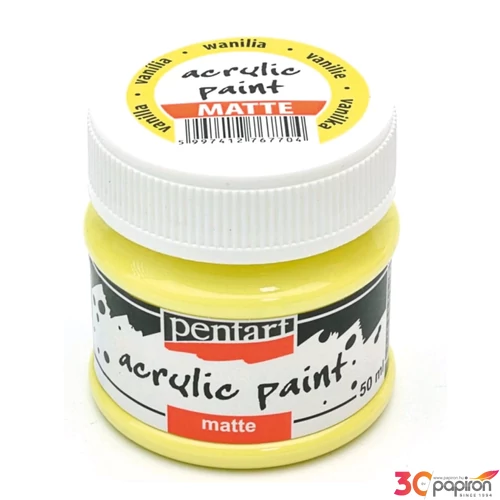 Akrilfesték matt 50ml Pentart vanilia 6770