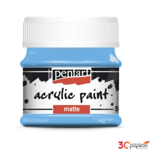 Akrilfesték matt 50ml Pentart világoskék 6666