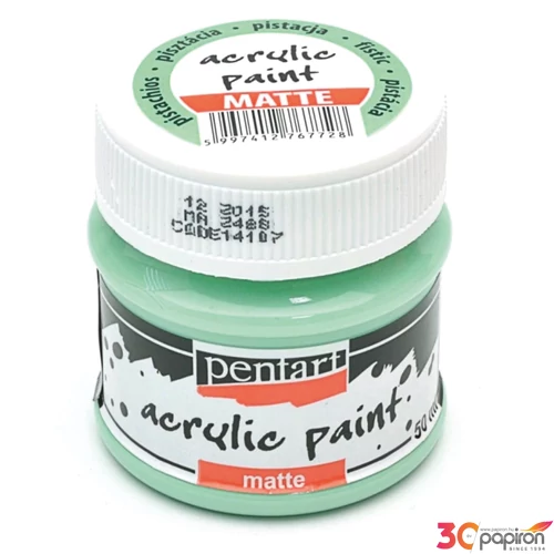 Akrilfesték matt 50ml pisztácia Pentart 6772