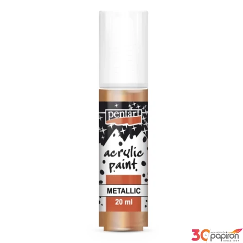 Akrilfesték metál 20ml Pentart antik réz 7151