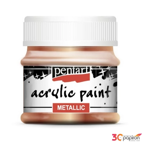 Akrilfesték metál 50ml Pentart antikréz 7411