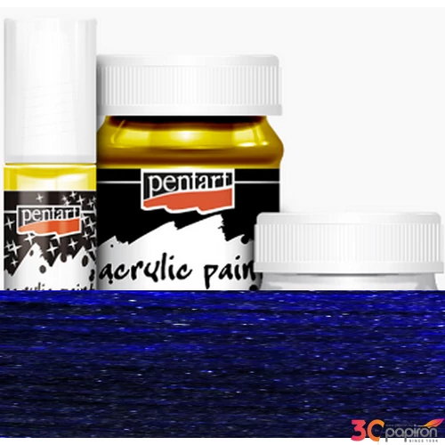 Akrilfesték metál 50ml Pentart ezüst lila