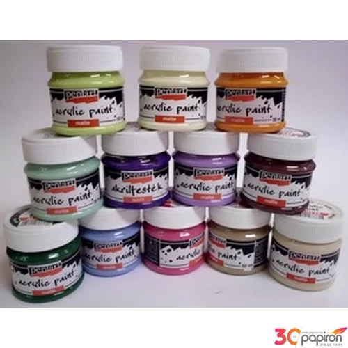 Akrilfesték metál 50ml Pentart világoslila 7427