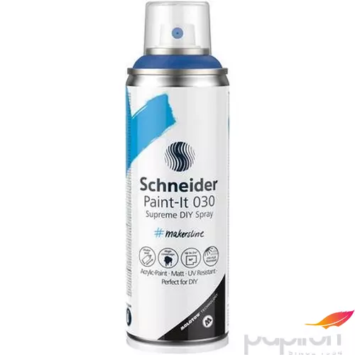 Akrilfesték spray 200ml Schneider Paint-It 030, Kék