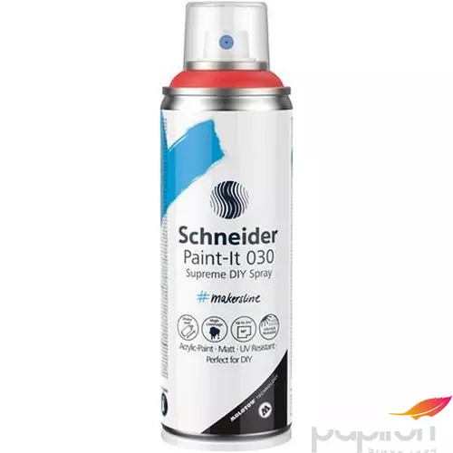 Akrilfesték spray 200ml Schneider Paint-It 030, Piros