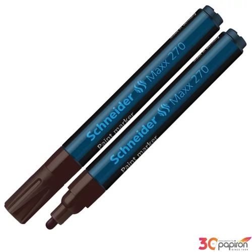 Lakkmarker Schneider Maxx 270' 1-3mm kúpos hegyű barna Írószerek SCHNEIDER 127007