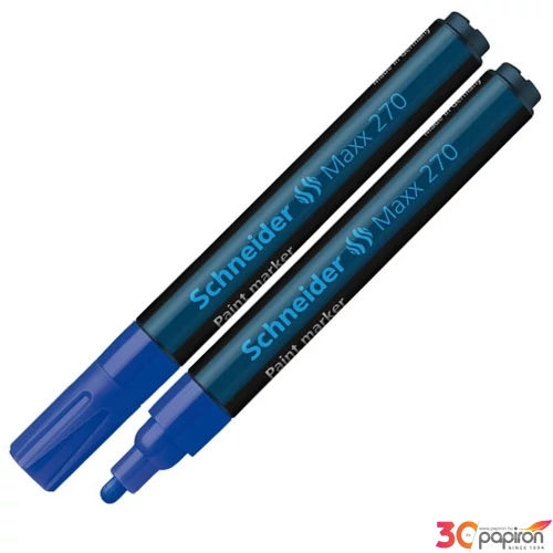 Lakkmarker Schneider Maxx 270' 1-3mm kúpos hegyű kék Írószerek SCHNEIDER 127003