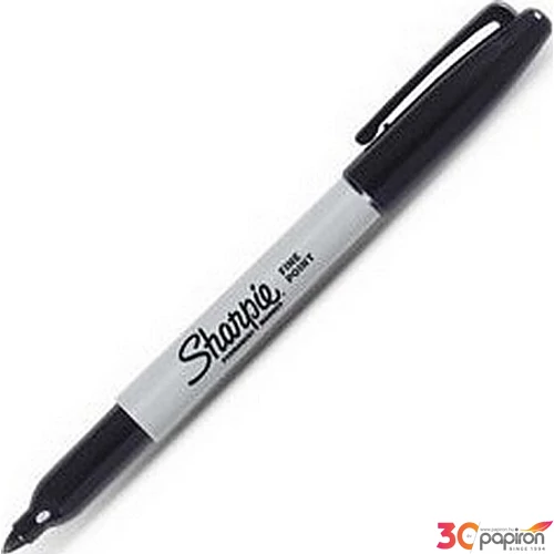 Alkoholos marker Sharpie Fine Marker permanent F 1mm - fekete