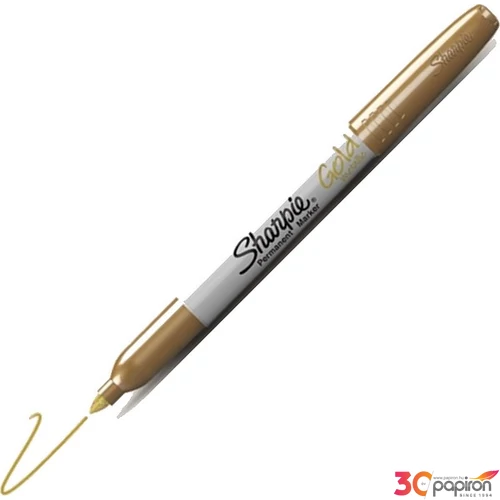 Alkoholos marker Sharpie Marker permanent Metallic - arany F 1.4 mm