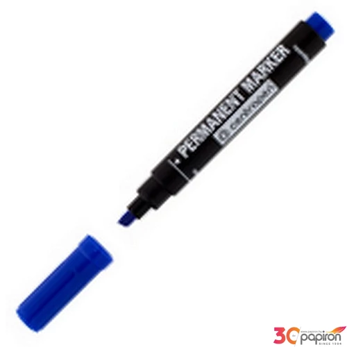 Alkoholos marker Centropen 8576/kék vágott végű alkoholos filc