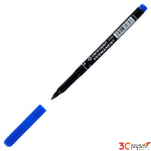 Alkoholos marker Centropen M 2536 kerek hegyű 2mm kék alkoholos filc