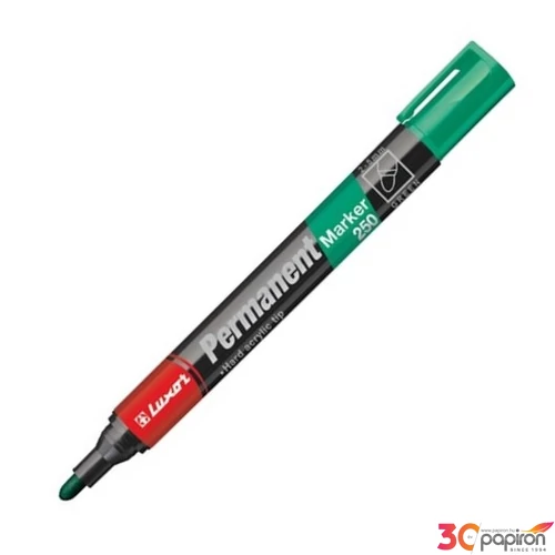 Alkoholos marker Luxor 250 3454 1-3mm kerek heggyel zöld
