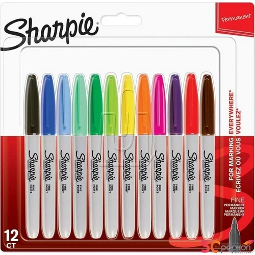Alkoholos marker Sharpie 12db