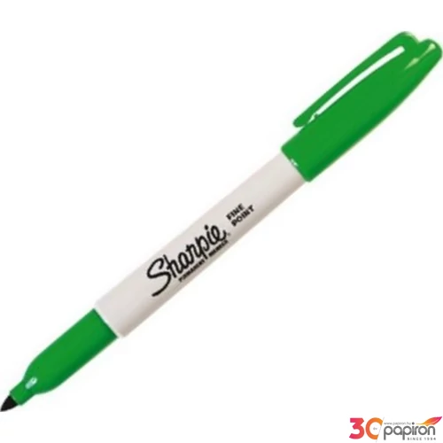 Alkoholos marker Sharpie FINE Marker permanent F 1mm - zöld