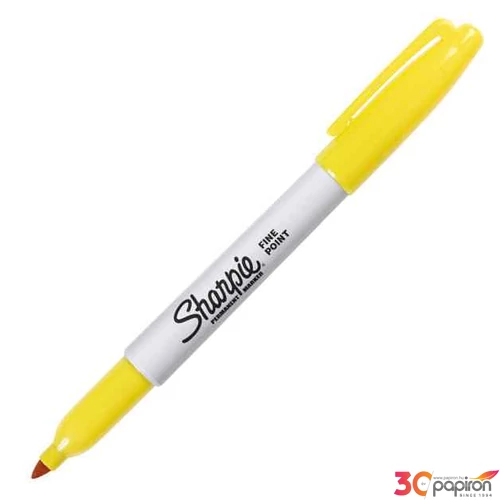 Alkoholos marker Sharpie FINE Marker permanent FINE - sárag F 0.9 mm