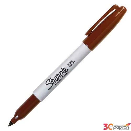 Alkoholos marker Sharpie Marker permanent FINE - barna F 0.9 mm