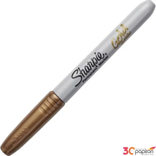 Alkoholos marker Sharpie Marker permanent Metallic - arany F 1.4 mm