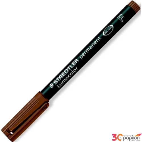 Alkoholos marker Staedtler Lumocolor 318 F OHP 0,6mm tűhegyű barna Írószerek STAEDTLER 318-7