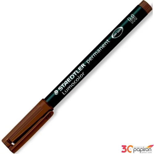 Alkoholos marker Staedtler Lumocolor 317 M OHP 1mm kúpos barna Írószerek STAEDTLER 317-7