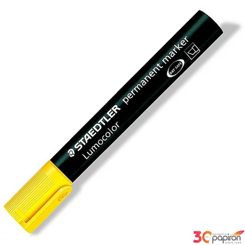 Alkoholos marker Staedtler Lumocolor 350' 2-5mm vágott hegyű sárga Írószerek STAEDTLER 350-1
