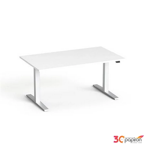 Állítható magasságú íróasztal 140x80cm MAYAH Freedom SV-302 fehér