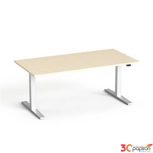 Állítható magasságú íróasztal 160x80cm MAYAH Freedom SV-303 juhar