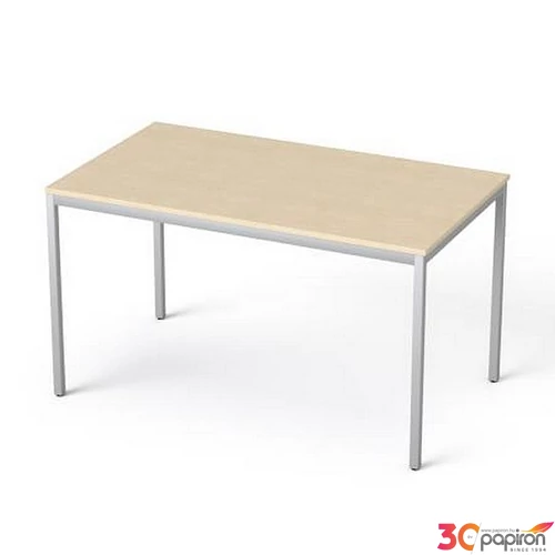 Általános asztal fémlábbal 75x130cm MAYAH Freedom SV-38 juhar