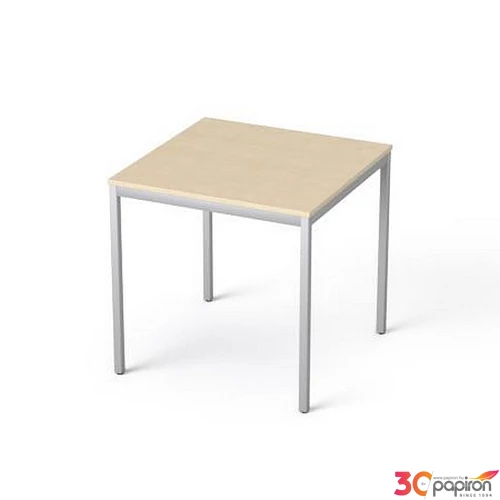 Általános asztal fémlábbal 75x75cm MAYAH Freedom SV-37 juhar