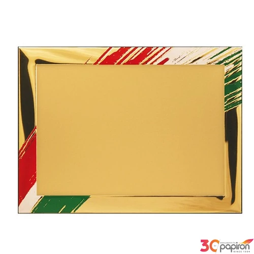Alumínium gravírlap G854 15x20cm-es Eloxált gravírlap