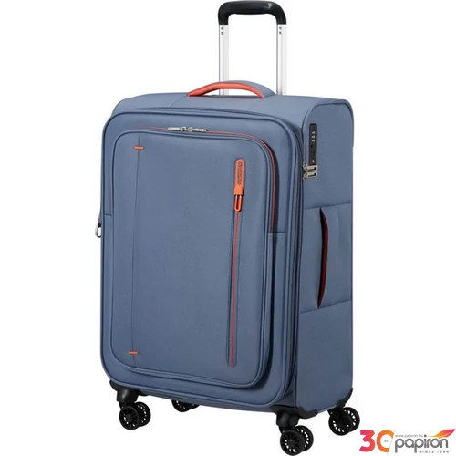 American Tourister bőrönd 25' Cloudrider Spinner M Exp Tsa 157366/E612-Stone Blue