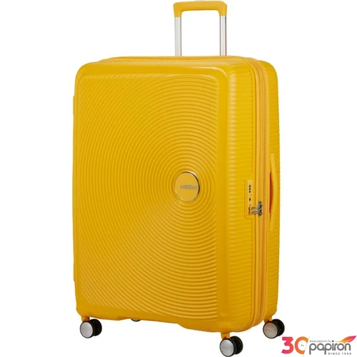 American Tourister bőrönd 25' Soundbox Spinner 80/30 Tsa Exp 156799/1371-Golden Yellow