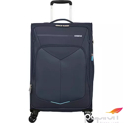 American Tourister bőrönd 67/2 Summerfunk 67/24 bővíthető bőrönd 124890/1596 tengerkék, 4 kerekű, textil