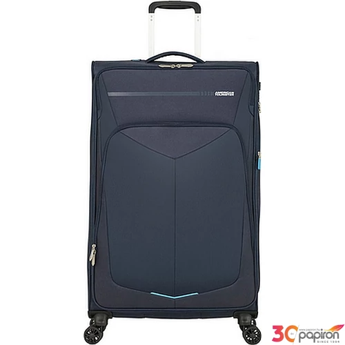 American Tourister bőrönd 79/2 Summerfunk 79/29 bővíthető bőrönd 124891/1596 tengerkék, 4 kerekű, textil