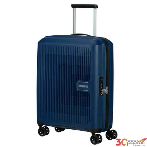 American Tourister kabinbőrönd Aerostep Spinner 55/20 Exp Tsa 14'6819/1598-Navy Blue