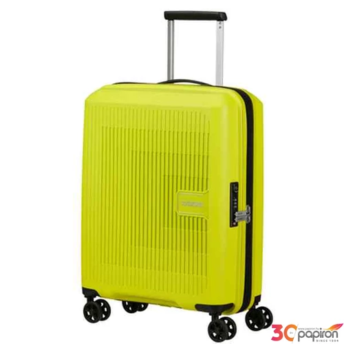 American Tourister kabinbőrönd Aerostep Spinner 55/20 Exp Tsa 14'6819/A067-Light Lime