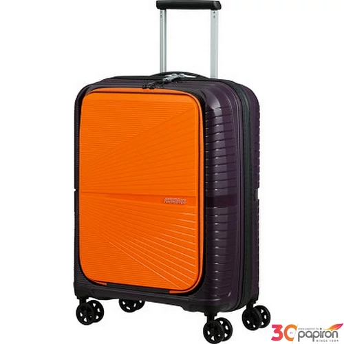 American Tourister bőrönd Airconic Spinner 55/20 Frontl 134657/A579-Plum/Orange