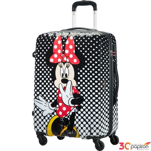 American Tourister bőrönd Alfatwist 2.0 Disney Legends SINNER 65 64479/4755 Minnie Mouse Polka Dot