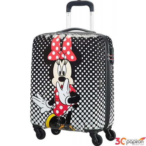 American Tourister bőrönd Alfatwist Disney Legends spinner 75/28 64480/4755 Minnie Mouse Polka Dot