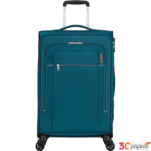 American Tourister bőrönd Crosstrack spinner 67/24 Tsa Exp 133190/6032 Navy/Orange