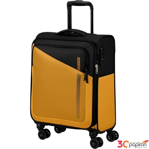 American Tourister bőrönd Daring Dash Spinner S Exp Tsa 150910/1086-Black/Yellow