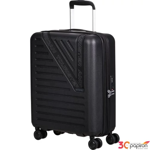 American Tourister bőrönd Dynabelt Spinner 55/20 Exp Tsa 154291/A615-Black