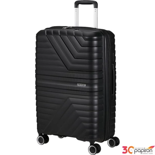American Tourister bőrönd 25' Flytwist Spinner 67/24 Tsa Exp 155266/614-Shadow Black