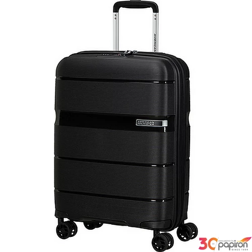 American Tourister kabinbőrönd Linex spinner 55/20 Vivid Black 128453/1895 Vivid Black - 4 kerekű