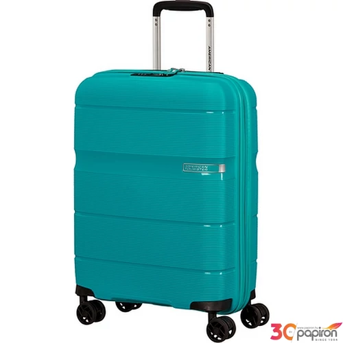 American Tourister bőrönd Linex spinner 66/24 Blue Ocean 128454/1099 Blue Ocean - 4 kerekű
