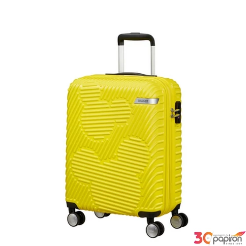American Tourister kabinbőrönd Mickey Clouds Spinner 55/20 Exp Tsa 14'7087/A100-Mickey Electric Lemon